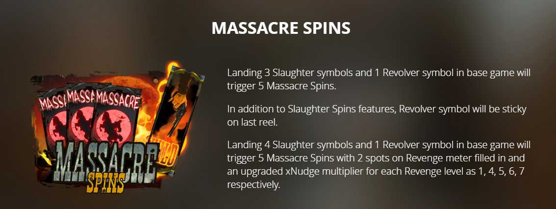 Tombstone Slaughter: El Gordo's Revenge slot game massacre spins